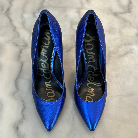 Sam Edelman Shoes - Sam Edelman Blue Stiletto Heels